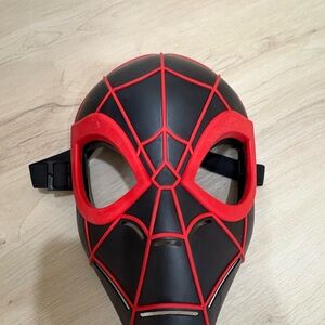 Black and Red Spider Man Mask Miles Morales